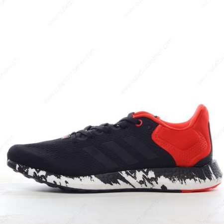 Goedkoop Adidas Pureboost 21 ‘Zwart Grijs Rood’ Heren/Dames GV7702