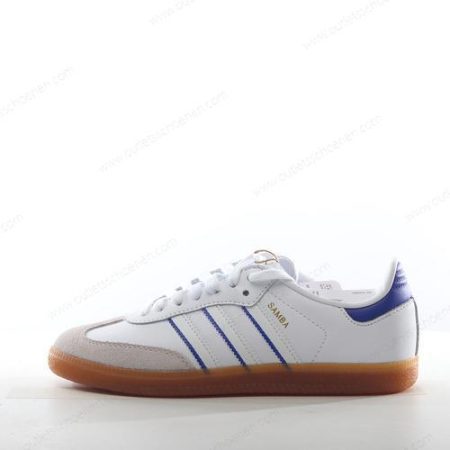 Goedkoop Adidas Samba ‘Wit Blauw’ Heren/Dames IG2339