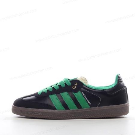 Goedkoop Adidas Samba ‘Zwart Wit Groen’ Heren/Dames S42590