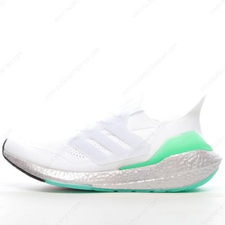 Goedkoop Adidas Ultra boost 21 ‘Goud Wit Groen’ Heren/Dames FY0383