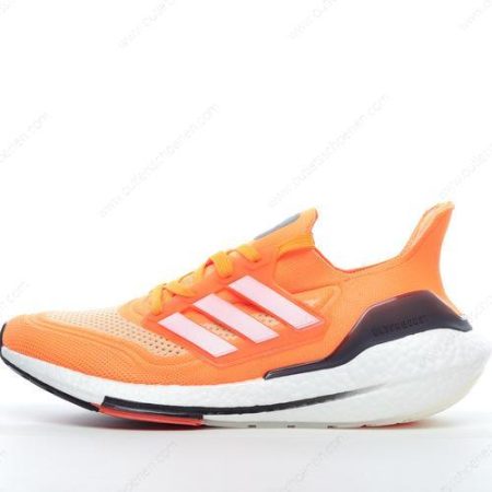 Goedkoop Adidas Ultra boost 21 ‘Oranje Wit’ Heren/Dames FY0350