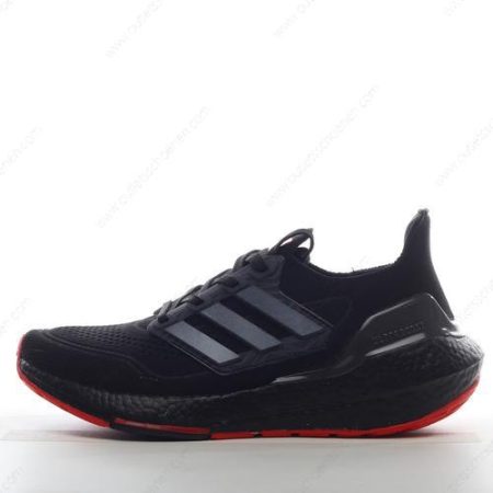 Goedkoop Adidas Ultra boost 21 ‘Zwart Rood’ Heren/Dames GV9716