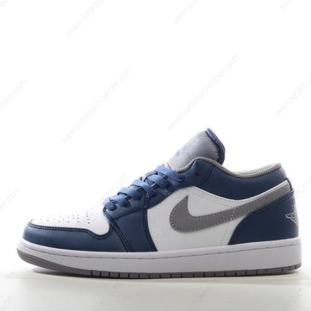 Goedkoop Nike Air Jordan 1 Low ‘Blauw Grijs Wit’ Heren/Dames 553560-412