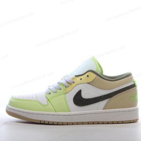 Goedkoop Nike Air Jordan 1 Low ‘Wit Groen Goud’ Heren/Dames FD9906-131