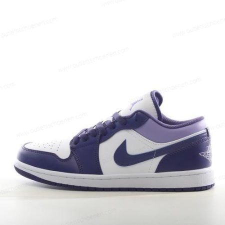 Goedkoop Nike Air Jordan 1 Low ‘Wit Lichtpaars’ Heren/Dames DQ8423-515