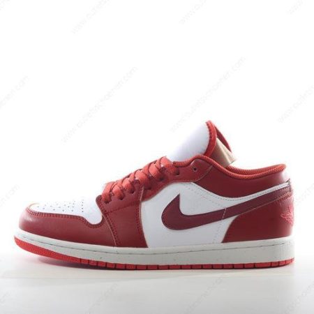 Goedkoop Nike Air Jordan 1 Low ‘Wit Rood’ Heren/Dames FJ3459-160