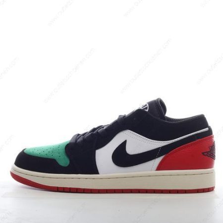 Goedkoop Nike Air Jordan 1 Low ‘Wit Zwart Rood Groen’ Heren/Dames FQ6703-100