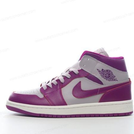 Goedkoop Nike Air Jordan 1 Mid ‘Grijs Paars’ Heren/Dames BQ6472-501
