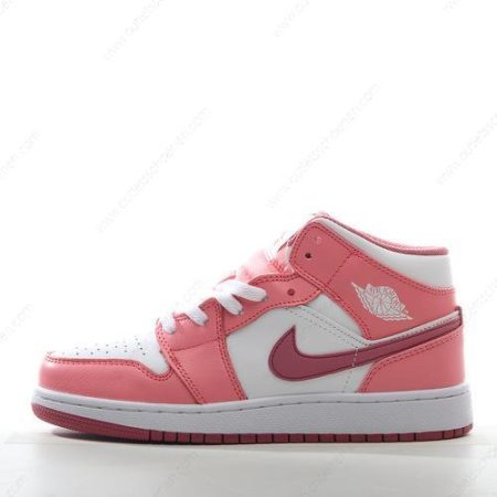 Goedkoop Nike Air Jordan 1 Mid ‘Roze Wit’ Heren/Dames DQ8423-616
