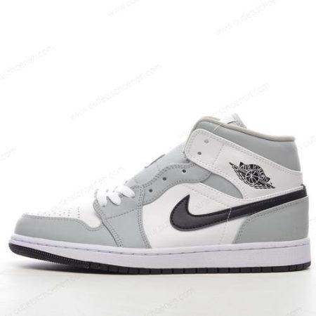Goedkoop Nike Air Jordan 1 Mid ‘Wit Grijs’ Heren/Dames BQ6472-015