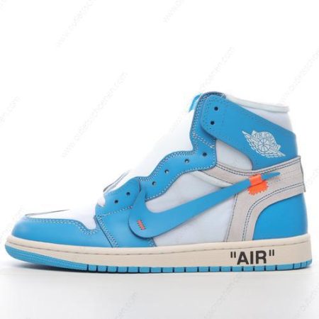 Goedkoop Nike Air Jordan 1 Retro High ‘Blauw Wit’ Heren/Dames AQ0818-148