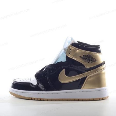 Goedkoop Nike Air Jordan 1 Retro High ‘Goud Zwart’ Heren/Dames 861428-001