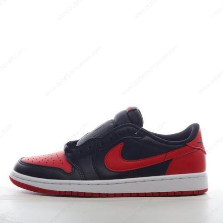 Goedkoop Nike Air Jordan 1 Retro Low ‘Zwart Rood’ Heren/Dames 709999-001