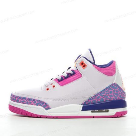 Goedkoop Nike Air Jordan 3 Retro ‘Roze Wit Blauw’ Heren/Dames 441140-500