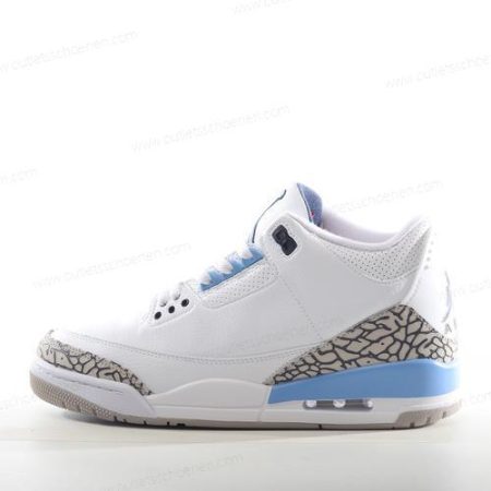Goedkoop Nike Air Jordan 3 Retro ‘Wit Blauw Grijs’ Heren/Dames CT8532-104