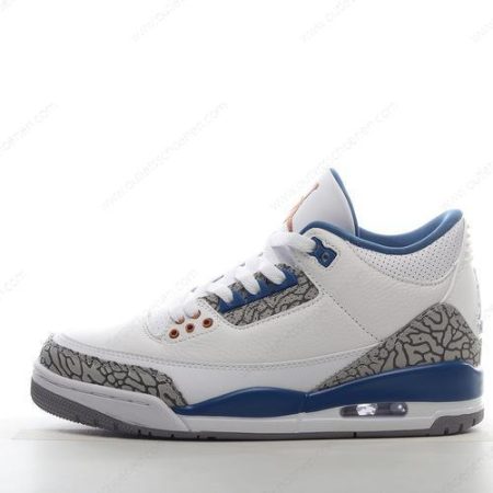 Goedkoop Nike Air Jordan 3 Retro ‘Wit Blauw Grijs’ Heren/Dames DM0967-148