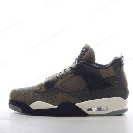 Goedkoop Nike Air Jordan 4 Retro ‘Olijf Zwart’ Heren/Dames FB9927-200