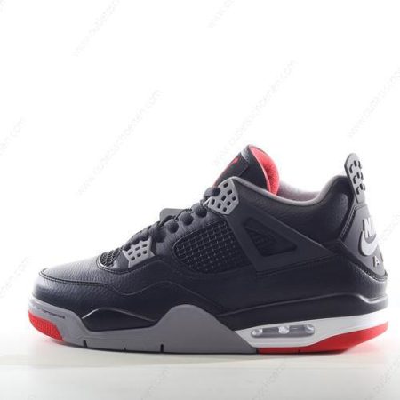 Goedkoop Nike Air Jordan 4 Retro ‘Zwart Rood’ Heren/Dames BQ7669-006