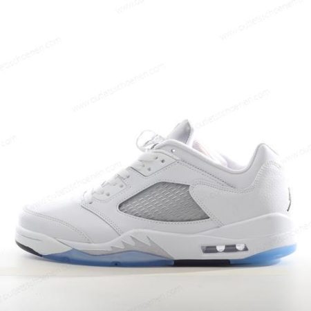 Goedkoop Nike Air Jordan 5 Retro ‘Wit Zwart Zilver’ Heren/Dames 314337-101