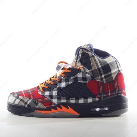 Goedkoop Nike Air Jordan 5 Retro ‘Zwart Oranje’ Heren/Dames FD4814-008