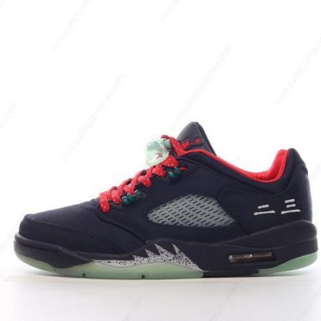 Goedkoop Nike Air Jordan 5 Retro ‘Zwart Rood Zilver’ Heren/Dames DM4640-036