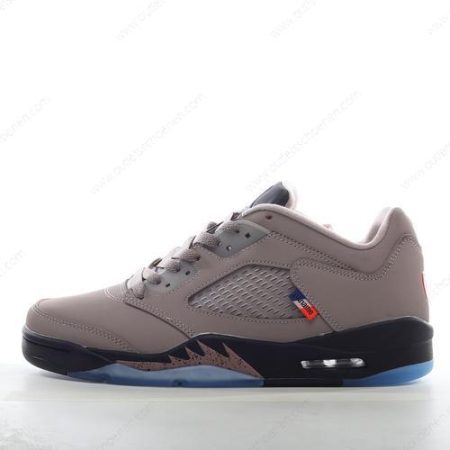 Goedkoop Nike Air Jordan 5 Retro x Paris Saint Germain ‘Zwart Bruin Blauw’ Heren/Dames DX6325-204
