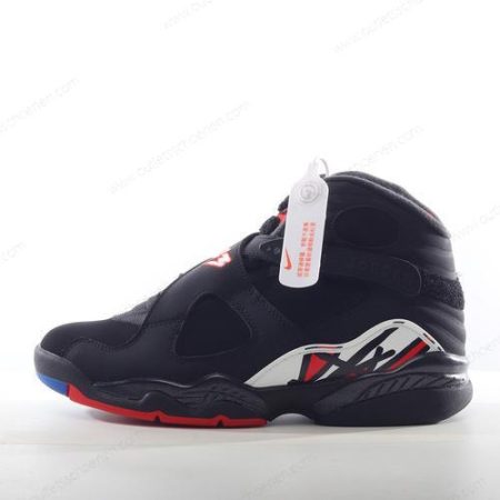Goedkoop Nike Air Jordan 8 Retro ‘Zwart Rood Wit’ Heren/Dames 305368