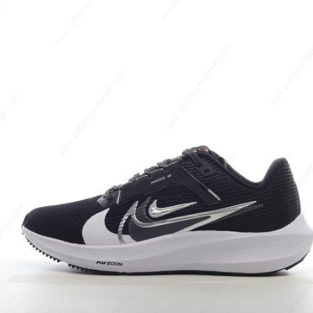 Goedkoop Nike Air Zoom Pegasus 40 ‘Wit Zwart Zilver’ Heren/Dames FB7179-001
