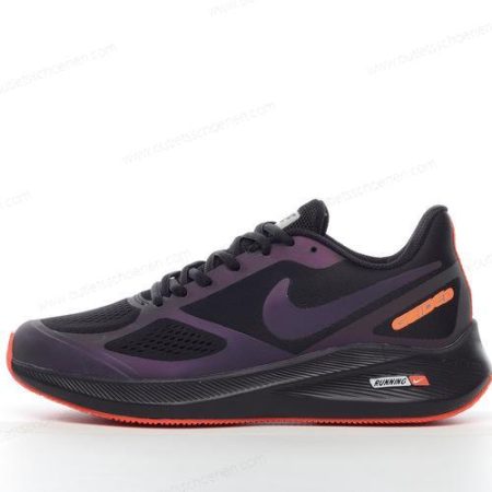 Goedkoop Nike Air Zoom Winflo 7 ‘Zwart Paars Oranje’ Heren/Dames CJ0291-055