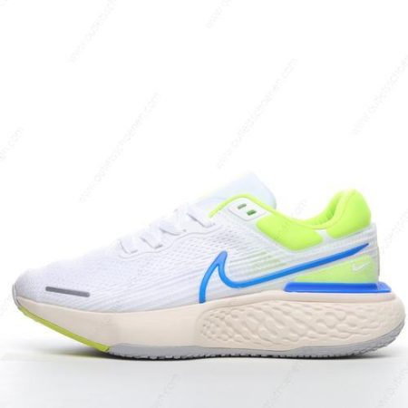 Goedkoop Nike Air ZoomX Invincible Run Flyknit ‘Wit Blauw Groen’ Heren/Dames CT2228-101