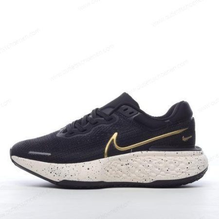 Goedkoop Nike Air ZoomX Invincible Run Flyknit ‘Zwart Goud’ Heren/Dames CT2229-004
