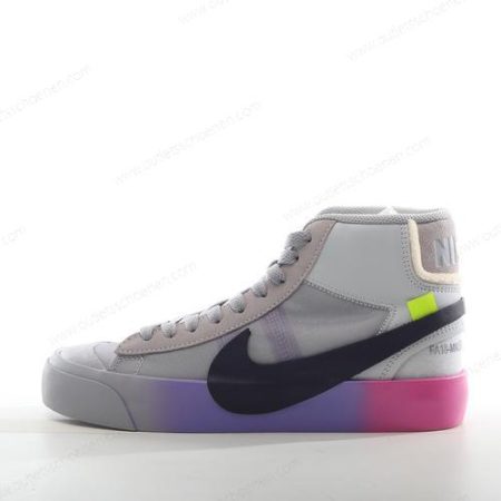Goedkoop Nike Blazer Mid ‘Grijs Zuiver Zwart’ Heren/Dames AA3832-002
