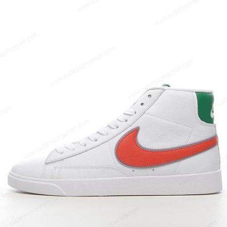 Goedkoop Nike Blazer Mid ‘Wit Rood Groen’ Heren/Dames CJ6101-100