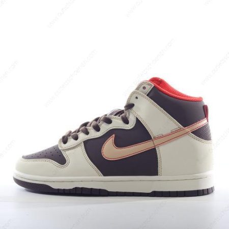 Goedkoop Nike Dunk High SE ‘Bruin Wit’ Heren/Dames FB8892-200