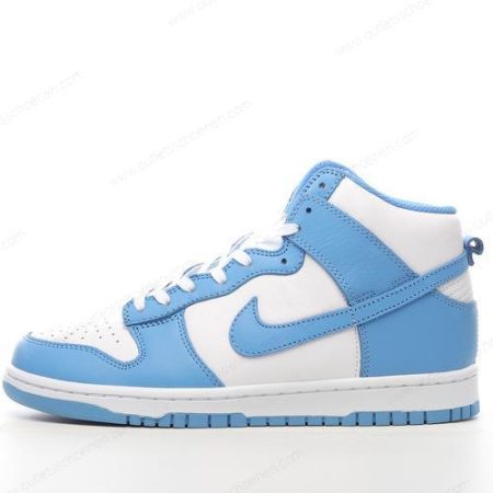 Goedkoop Nike Dunk High ‘Wit Blauw’ Heren/Dames DD1399-400