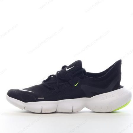 Goedkoop Nike Free RN 5 ‘Zwart Wit’ Heren/Dames AQ1316-003