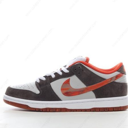 Goedkoop Nike SB Dunk Low ‘Grijs Zwart Rood’ Heren/Dames DH7782-001