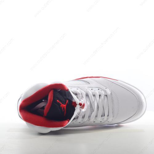 Nike Air Jordan 5 Retro ‘Wit Rood Zwart’